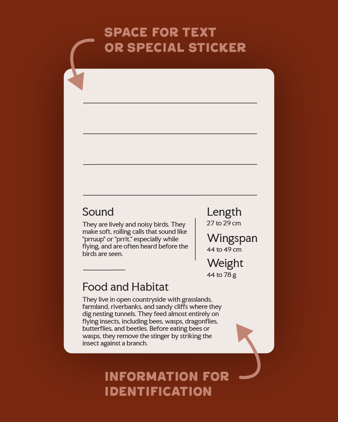 Flock - Collection and Identification cards PREORDER